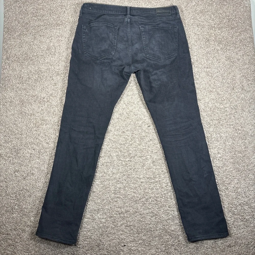 Abercrombie Fitch Langdon Slim Dark Wash Stretch‎ Jeans Mens 34W 32L